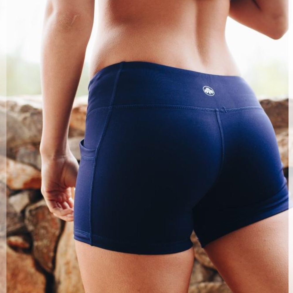 NEW SENITA RIO COMPRESSION SHORTS DARK BLUE